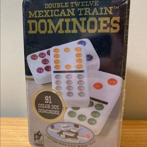 Cardinal Double 12 Color Dot Dominoes